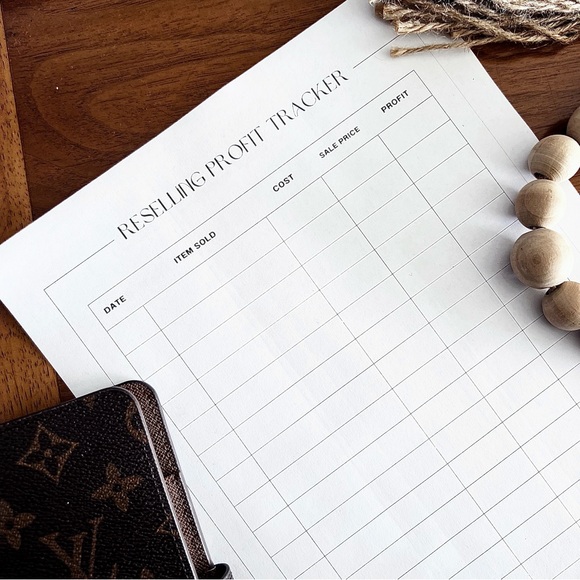 SOLD OUT ❌ 2024 GOALS + RESELLING TRACKER PACK 💵 - Picture 6 of 6